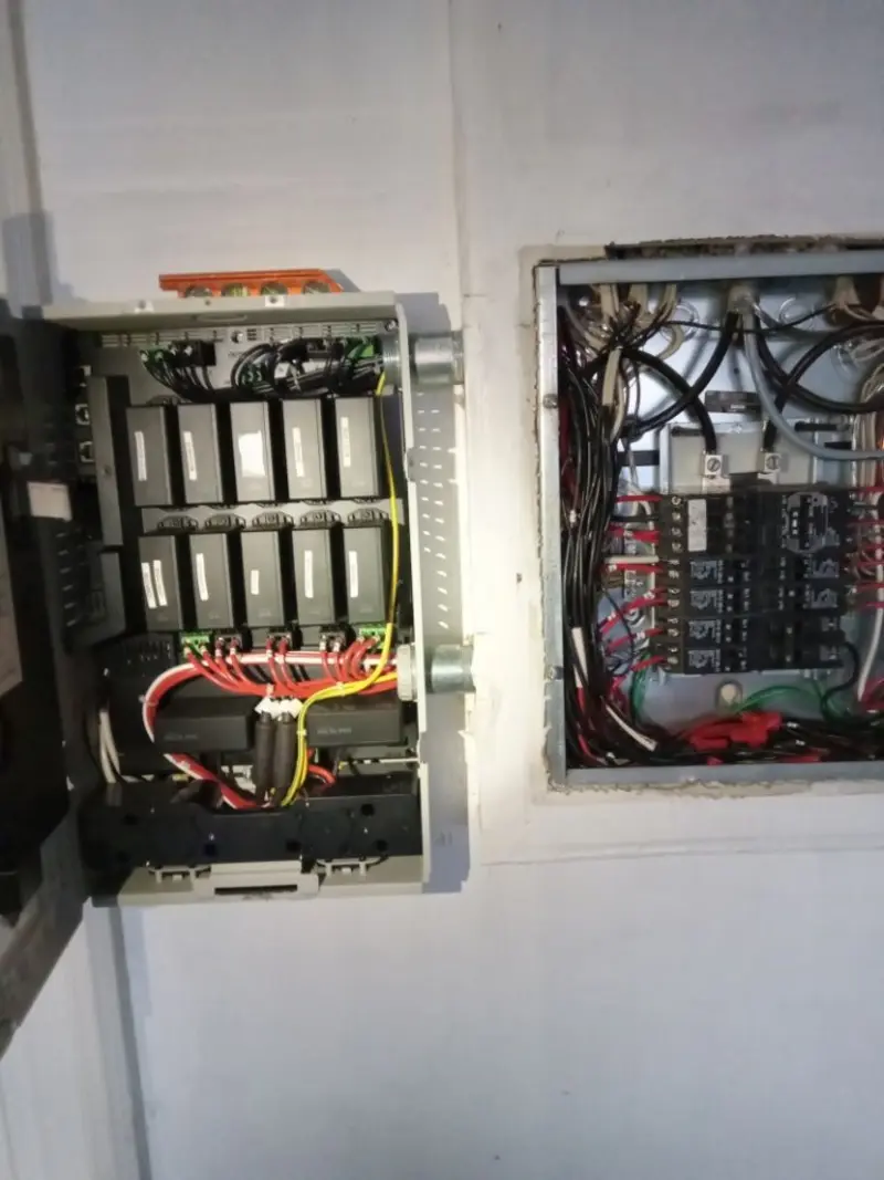 Electrical panel upgrade completed for Indoor Lighting Installation in Mount Airy